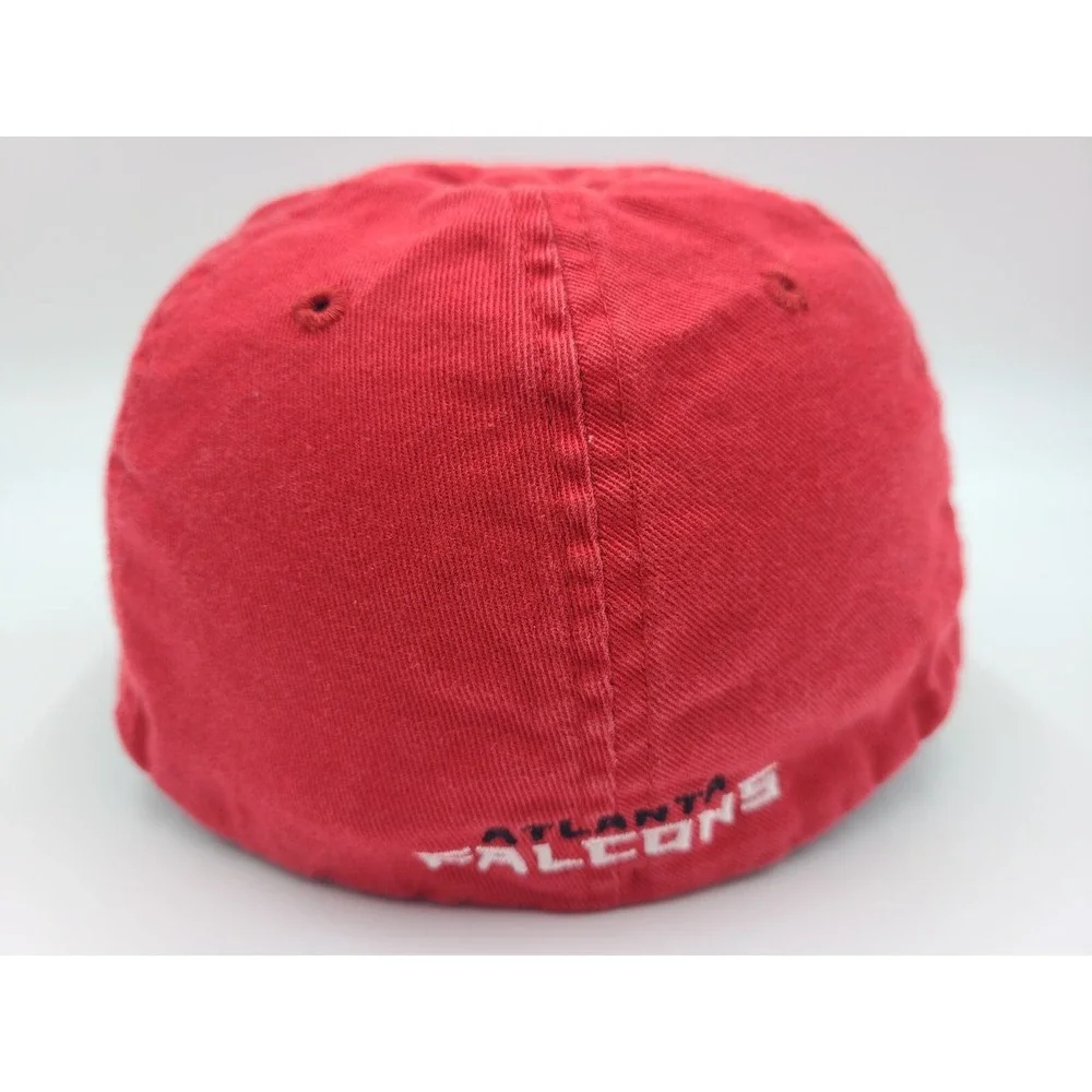 Youth Atlanta Falcons NFL Team Apparel Flex Fitted Hat Cap Boy Girl Football Red